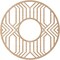 Ekena Millwork Empire Wood Fretwork Pierced Ceiling Medallion, Alder, 16"OD x 5 7/8"ID x 1/4"T CMWP16X16X0250EPAL - alternate 2